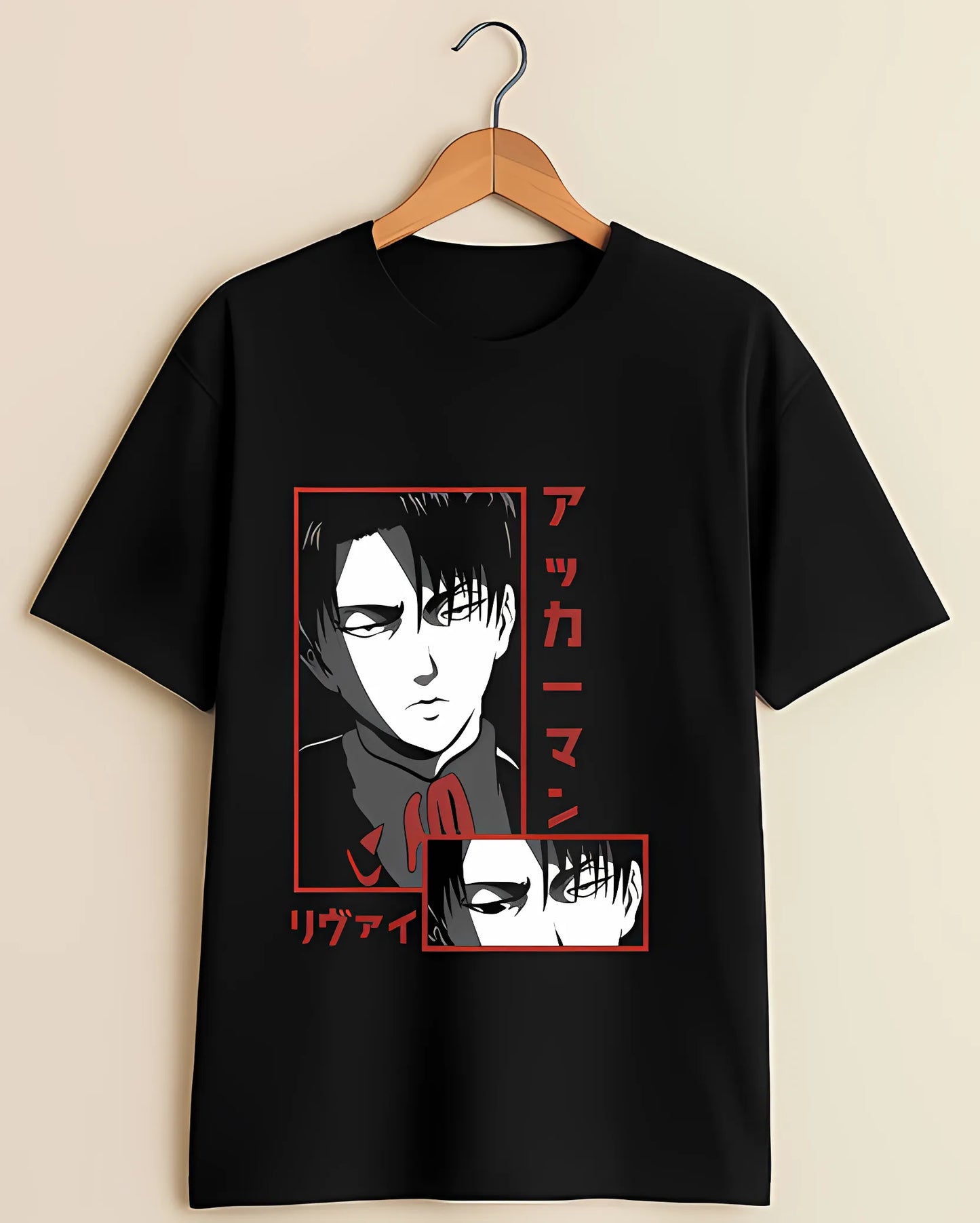 Levi Ackerman Bold Graphic T-Shirt