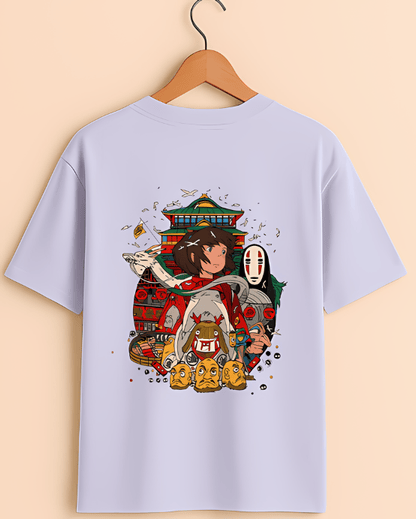 Spirited Away Oversized Graphic T-Shirt