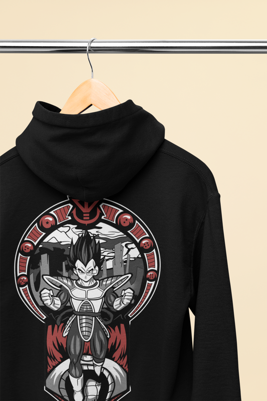 Vegeta Saiyan Armor Graphic Hoodie