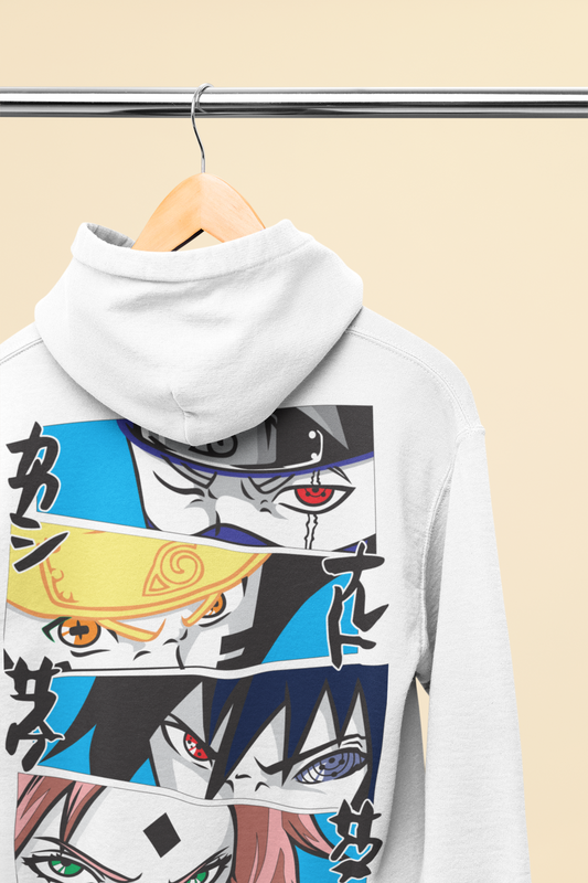 Naruto Team 7 Eyes Panel T-Shirt