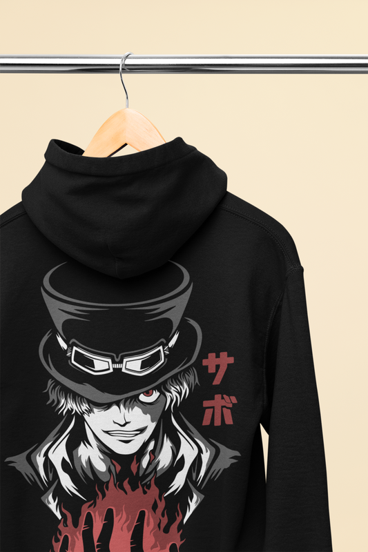 Sabo Fire Fist Oversized Hoodie
