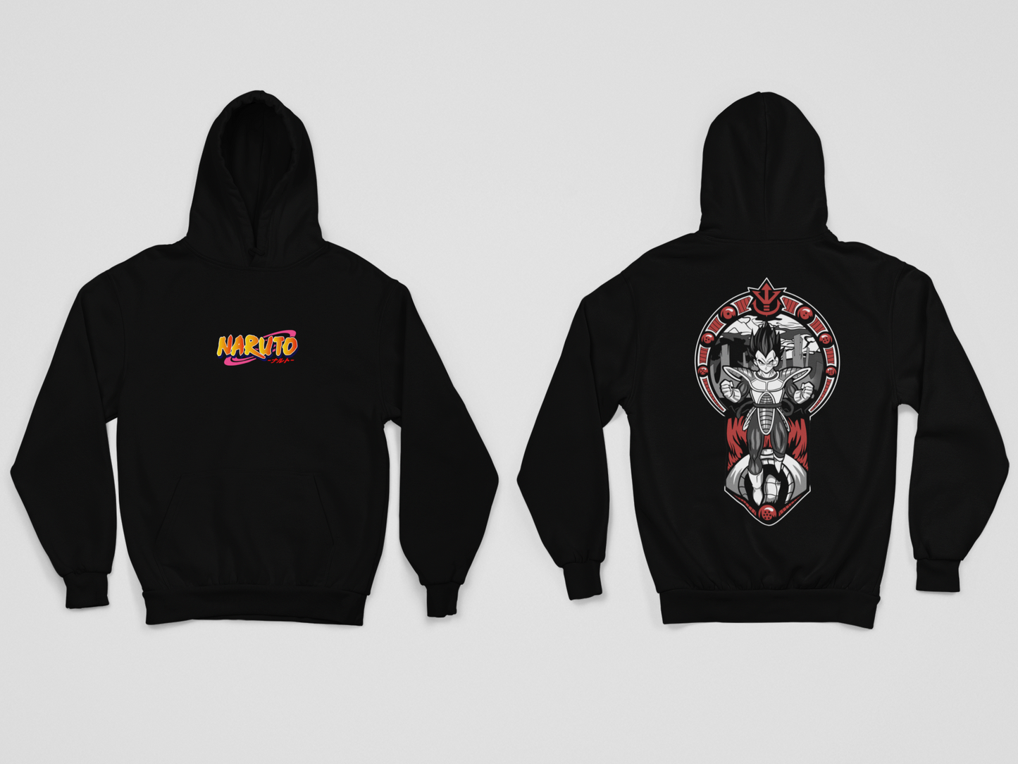 Vegeta Saiyan Armor Graphic Hoodie
