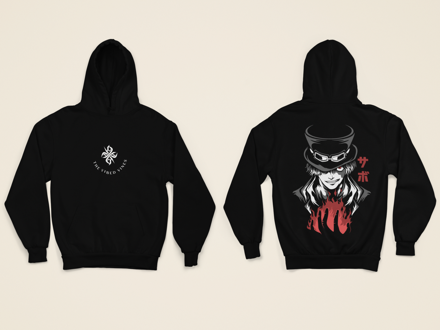 Sabo Fire Fist Oversized Hoodie