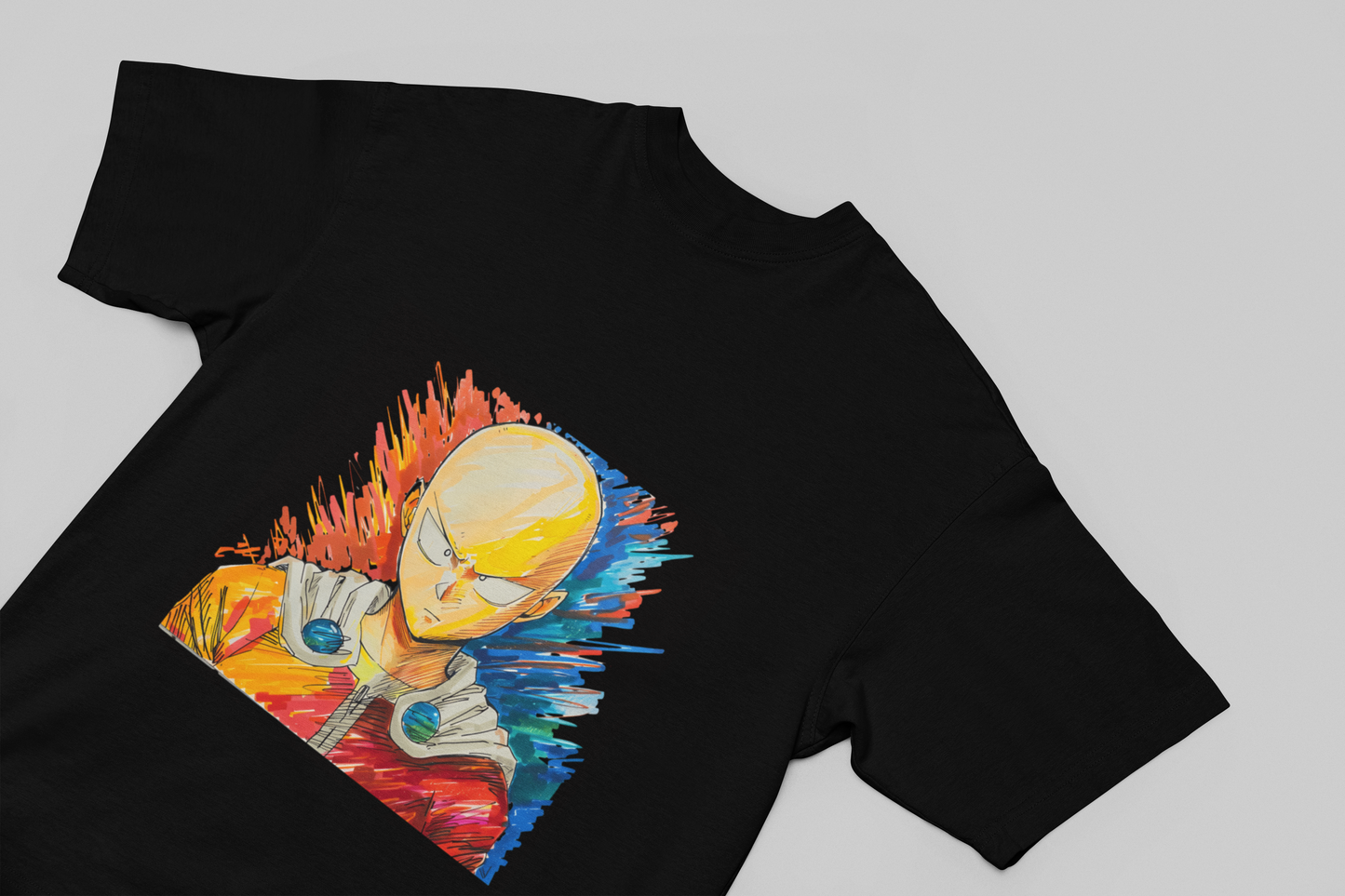 Saitama Oversized Graphic T-Shirt