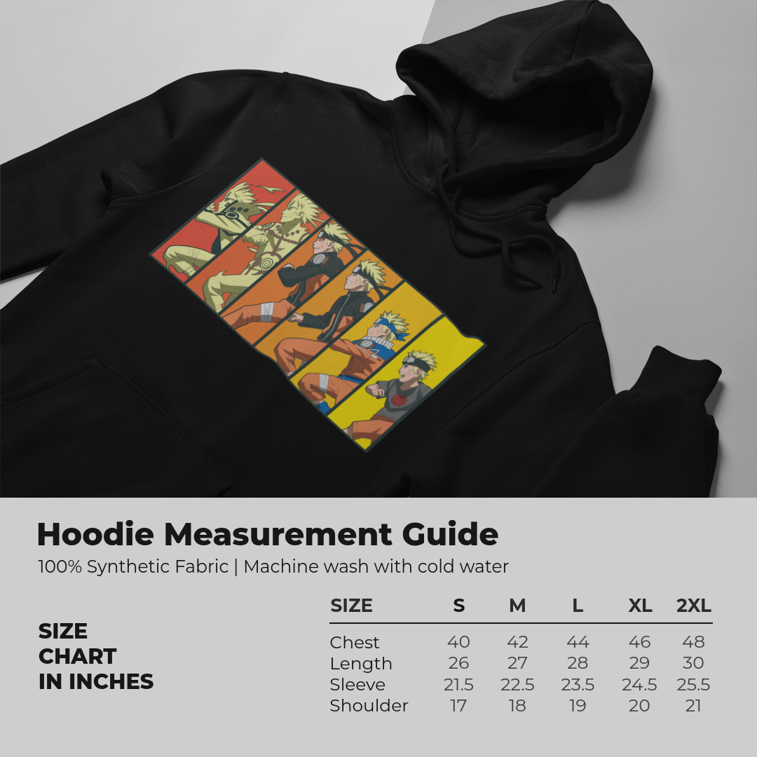 Animated Ninja Action Hoodie