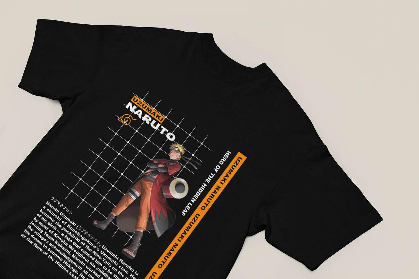 Naruto Uzumaki Sage Mode Graphic T-Shirt
