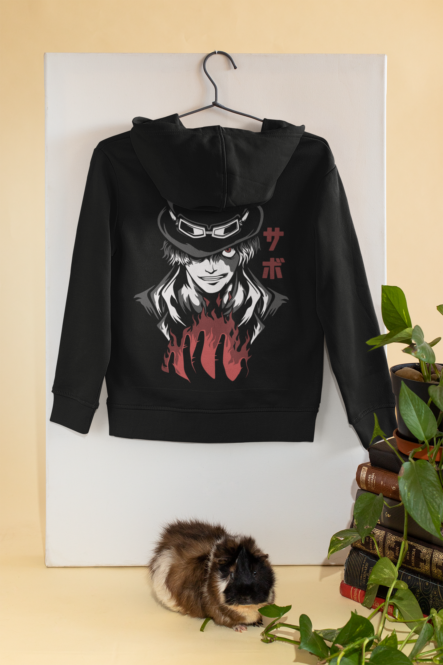Sabo Fire Fist Oversized Hoodie