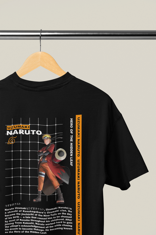 Naruto Uzumaki Sage Mode Graphic T-Shirt