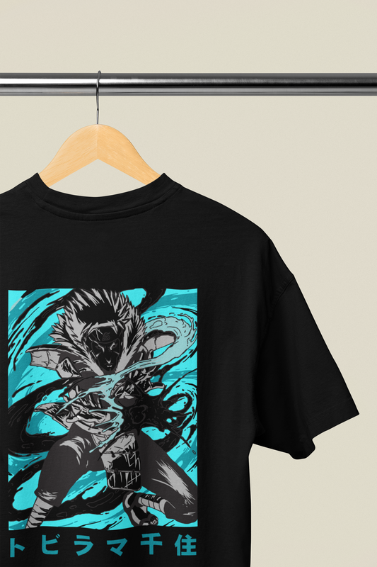 Tobirama Senju Dynamic Action Graphic T-Shirt