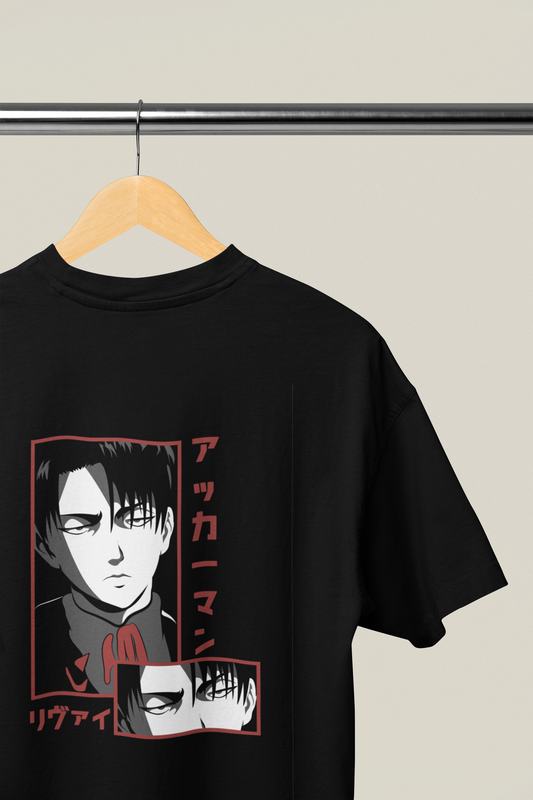 Levi Ackerman Bold Graphic T-Shirt