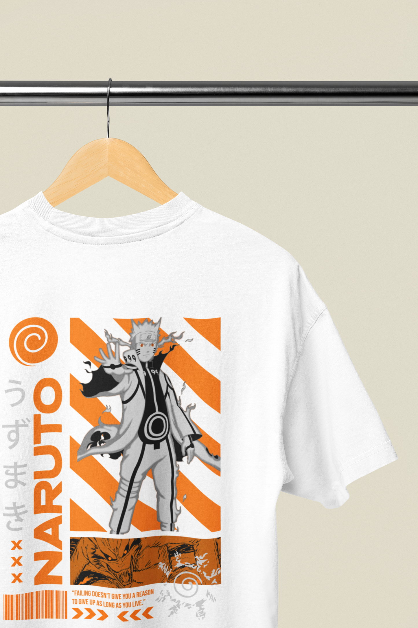Naruto Sage Mode Oversized Graphic T-shirt