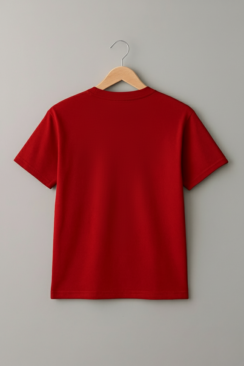 "Currency" Graphic T-Shirt in Red