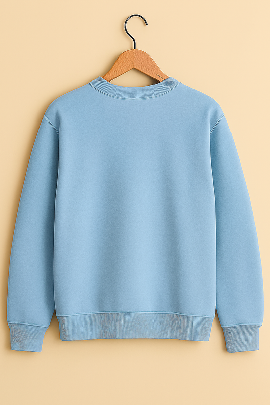 PERFECT Teddy Bears Graphic Sweatshirt – Sky Blue Comfort Fit