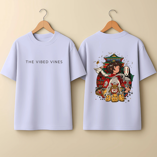 Spirited Away Oversized Graphic T-Shirt