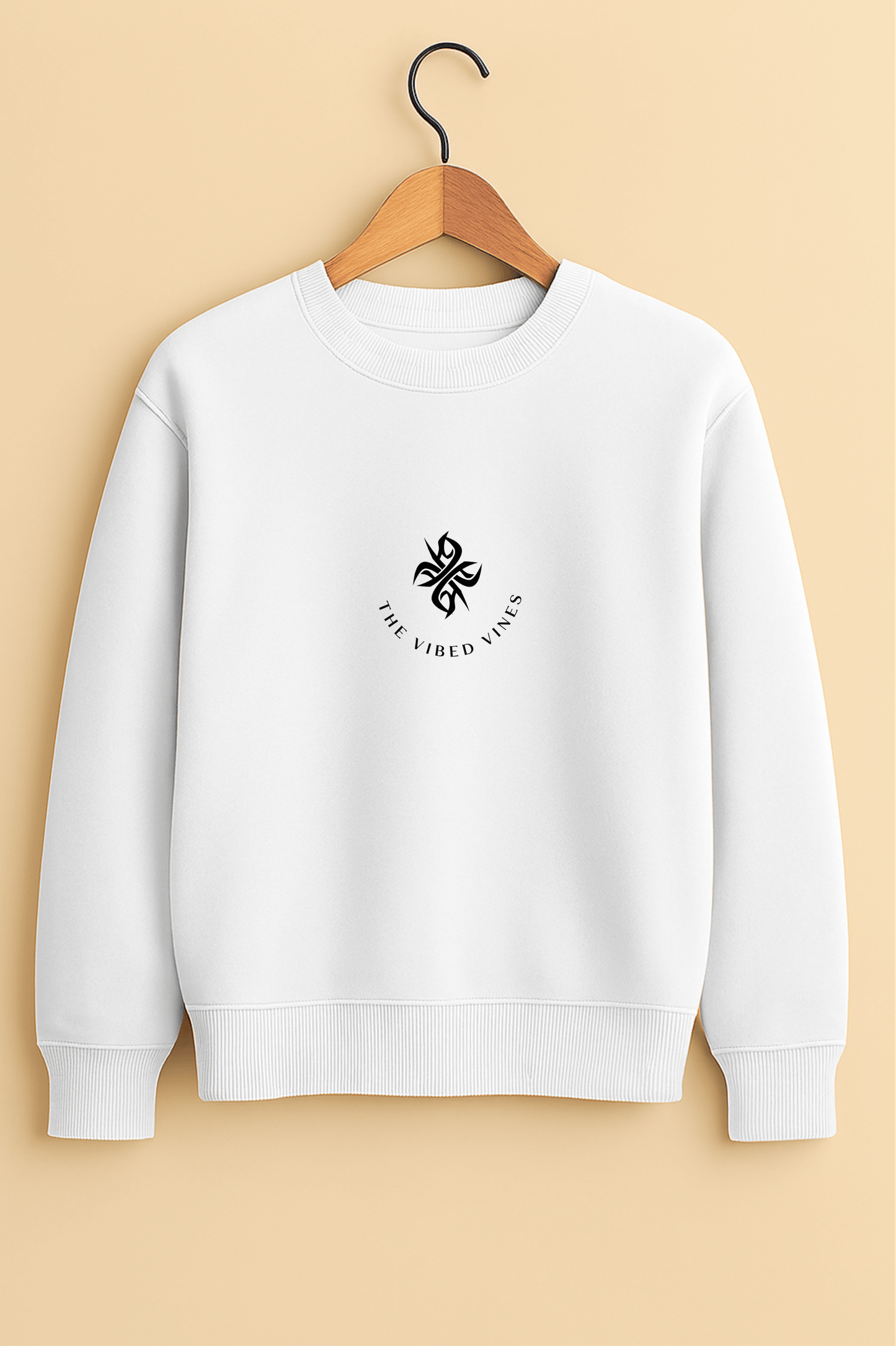 White Oversized Anime Legends Sweatshirt – Unisex Streetwear by Vibed Vines