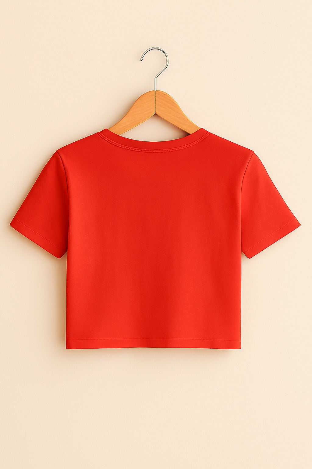 "Savage" Crop Top in Red - The Vibed Vines