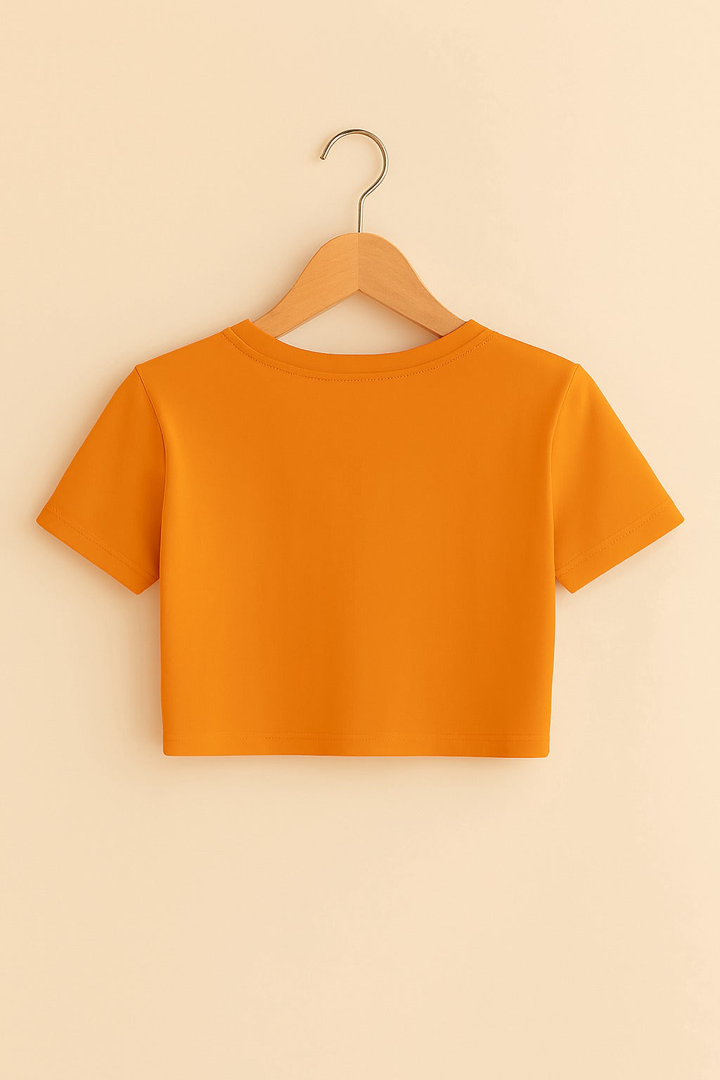 "Dope" Streetwear Crop Top in Orange - The Vibed Vines