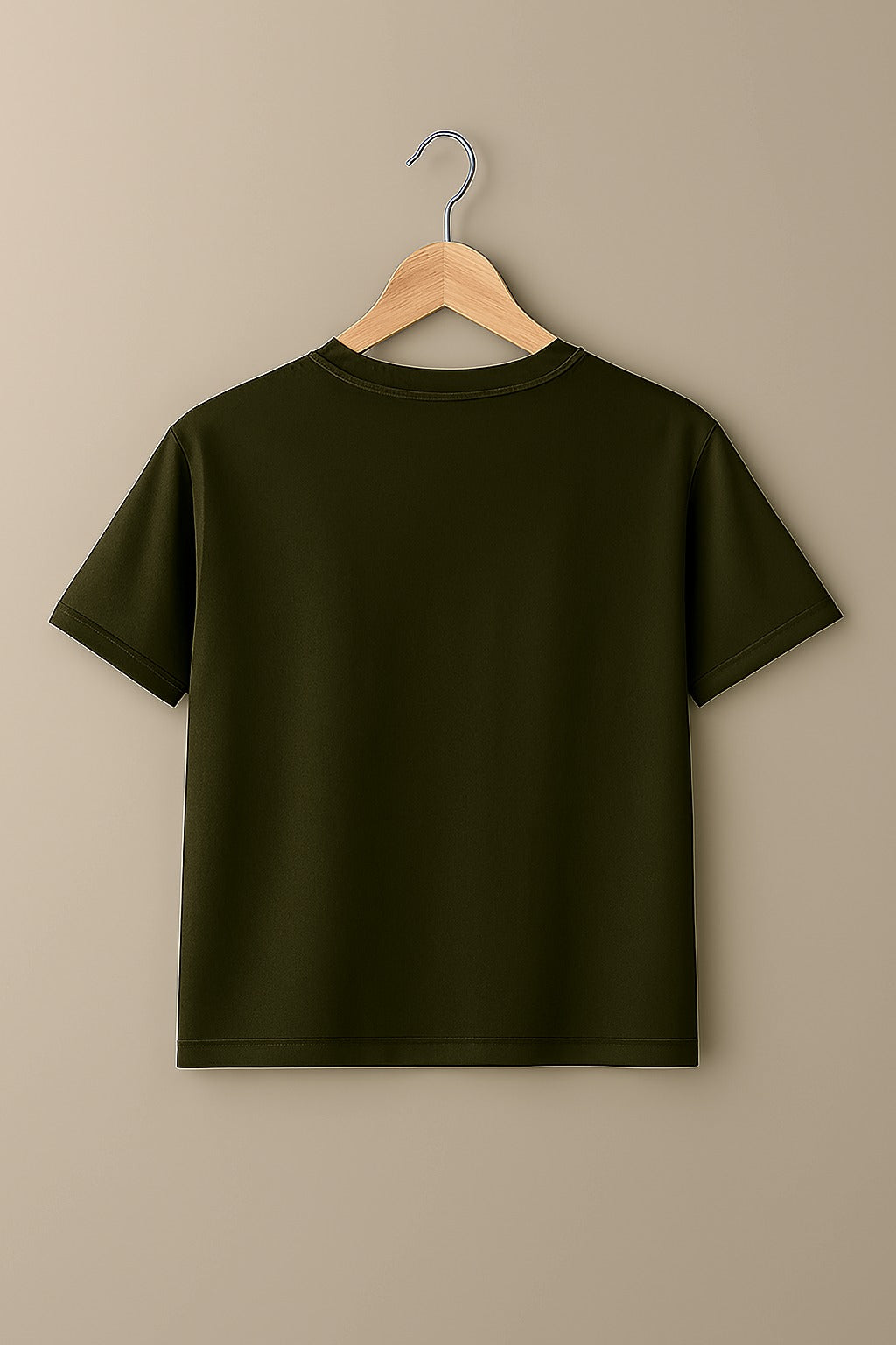 "Eat Sleep Basketball Repeat" Graphic T-Shirt in Olive Green