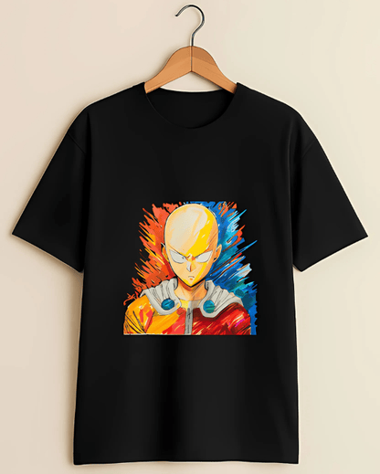 Saitama Oversized Graphic T-Shirt