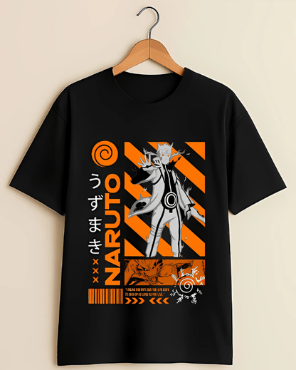Naruto Sage Mode Oversized Graphic T-shirt