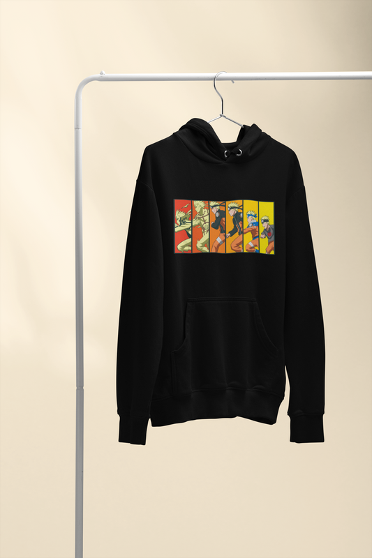 Animated Ninja Action Hoodie