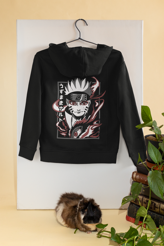 Naruto Uzumaki Kurama Mode Oversized Hoodie