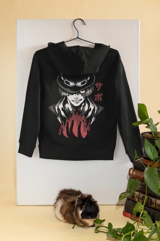 Sabo Fire Fist Oversized Hoodie