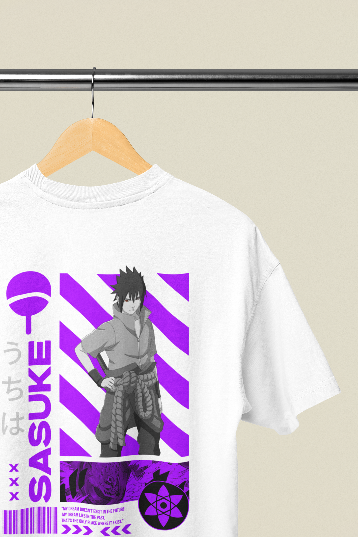 Sasuke Streetwear Oversized Graphic T-shirt